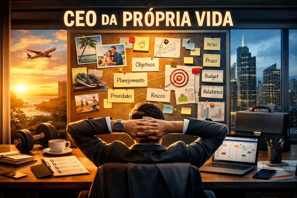 CEO da própria vida: quando carreira, rotina e projetos saem do&nbsp;improviso